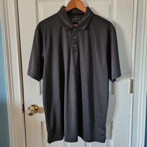 Bolle Polo Shirt Adult XL Regular Fit Black Polo Button Up Golf Outdoor